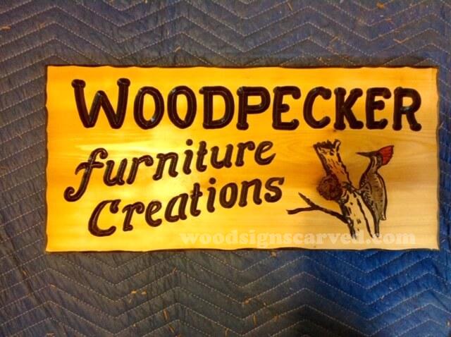 WoodPeckerCarvedSigns-0762