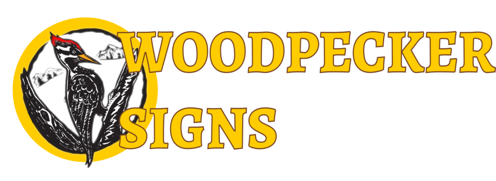 Woodpecker Signs Logo